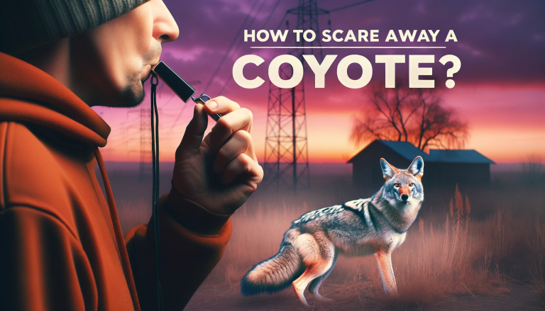 how to scare away a coyote | A Comprehensive Guide